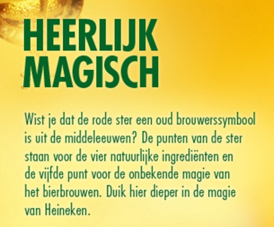 Heerlijk Magisch Heineken
