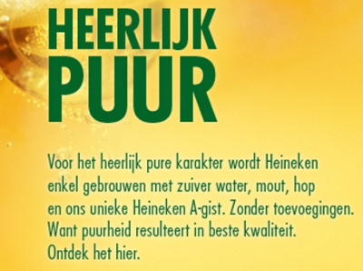 Heerlijk Puur Heineken