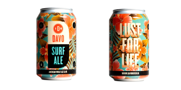 Surf Ale blikje van DAVO