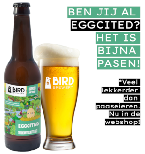 Eggcited speciaalbier is lekkerder dan Paaseieren