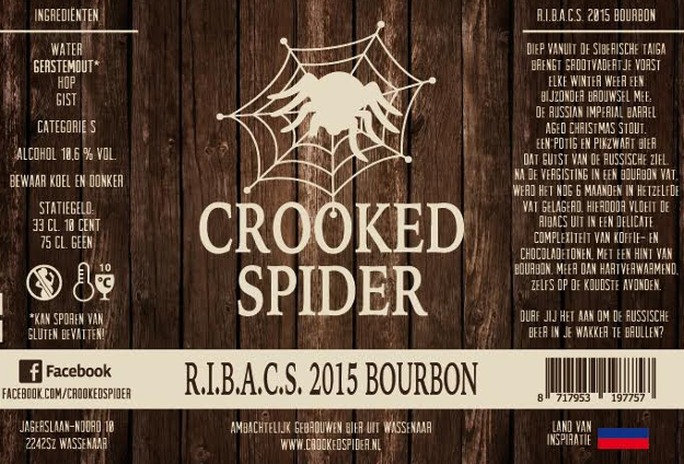 Etiket RIBACS van Crooked Spider