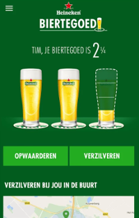 Heineken Biertegoed