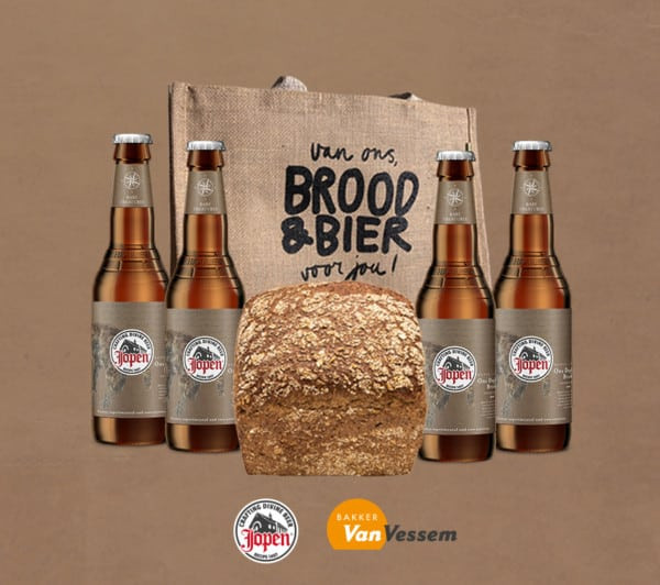 Jopen komt met bier gemaakt van brood