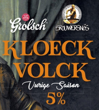 Kloeck Volck gebrouwen door Grolsch en Brouwersnös