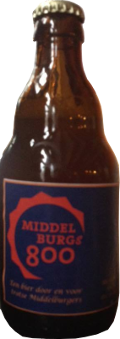 Middelburgs 800 bier gebotteld