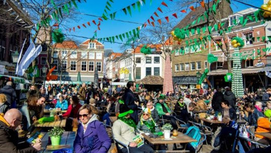 Sfeer St Paddy's Day Nederland