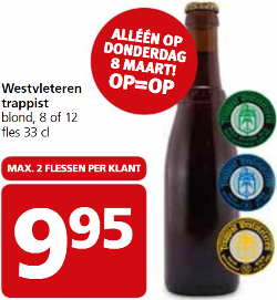 Westvleteren Trappist te koop bij Jan Linders