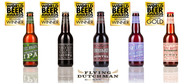 Flying Dutchman vermeldingen op de World Beer Awards 2017
