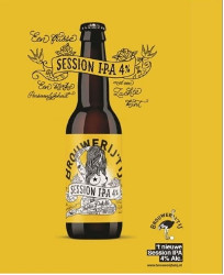 Etiket van 't IJ De Session IPA