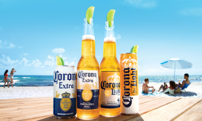 Corona bier reclame