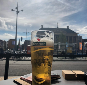 Glas Heineken in Groningen