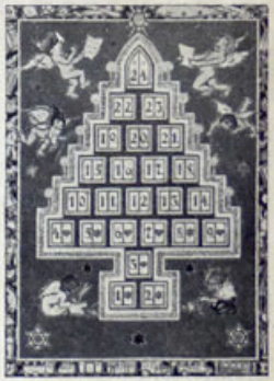 Voorbeeld van eerstgedrukte adventskalender 