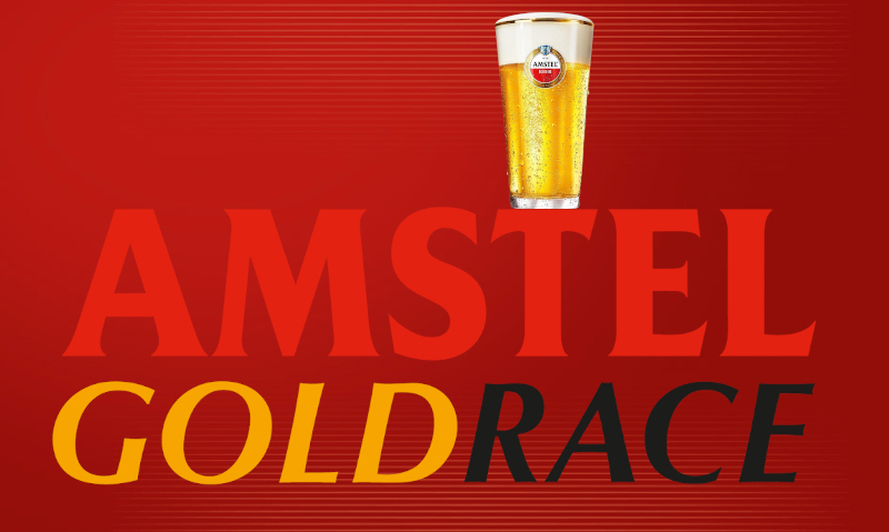 Amstel drinken na amstel gold race
