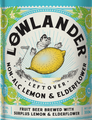 Lowlander Non-Alc Lemon & Elderflower 0.3