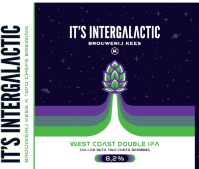 it's Intergalactic bier logo