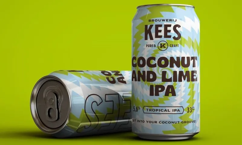Kees Coconut and Lime IPA blikjes