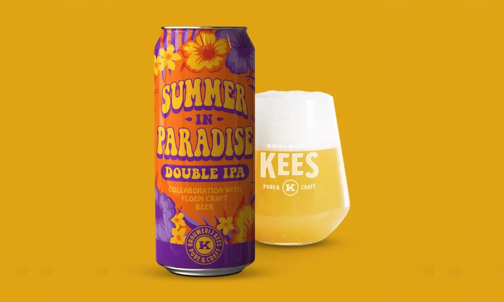 Kees X FLOEM Summer in Paradise bier