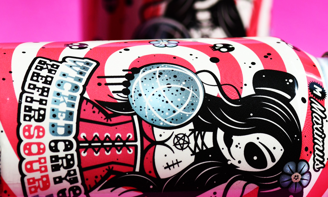 Maximus Wicked Crystal Kefir Sour blikje liggend