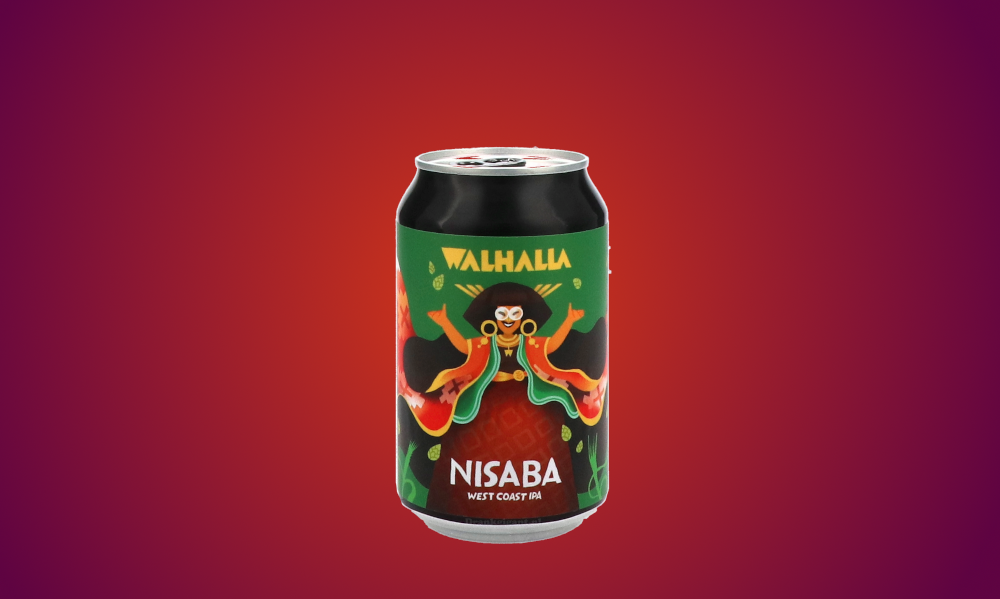 Walhalla Nisaba West Coast IPA bier