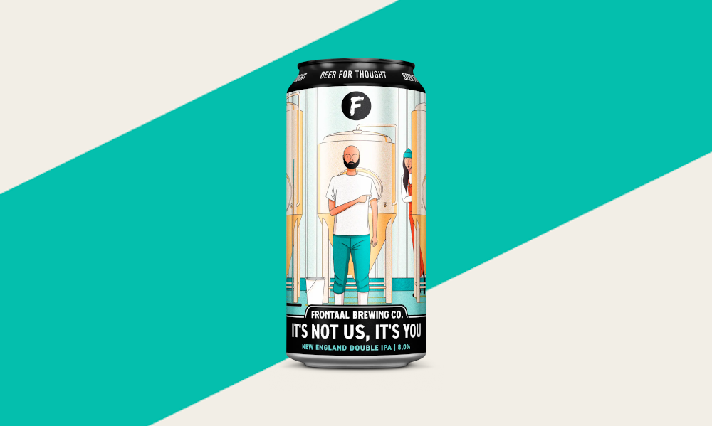 Frontaal It's not Us, it's You bier