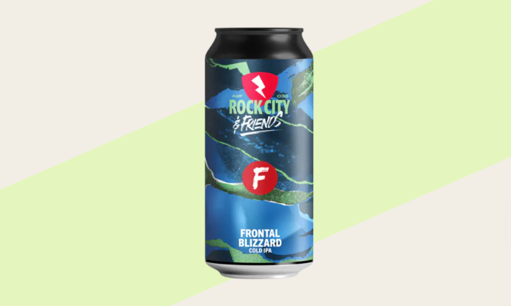 Frontaal x Rock City Frontal Blizzard bier