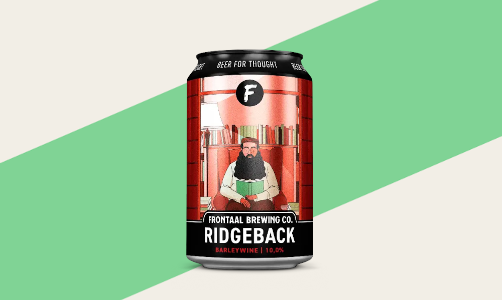 Frontaal Ridgeback bier heette voorheen Rhodesian