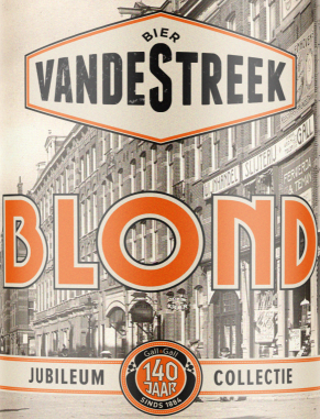 VandeStreek Blond 140 Jaar gall jubileumbier logo