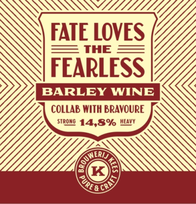 Kees Fate Loves the Fearless Logo