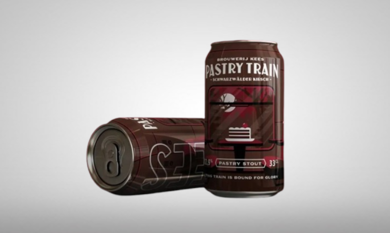 Kees Pastry Train Schwarzwalder Kirsch