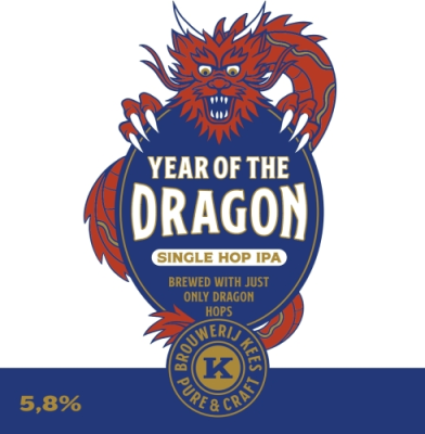 Kees Year of the dragon logo