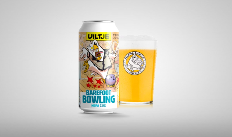 Uiltje Barefoot Bowling Blikje