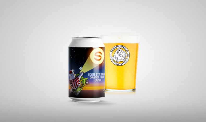 Uiltje Echte Strijders Dragen Geen Cape Blikje