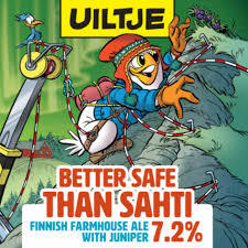 Uiltje Better Safe Than Sahti Logo