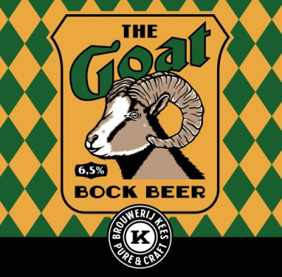Kees the goat beer logo