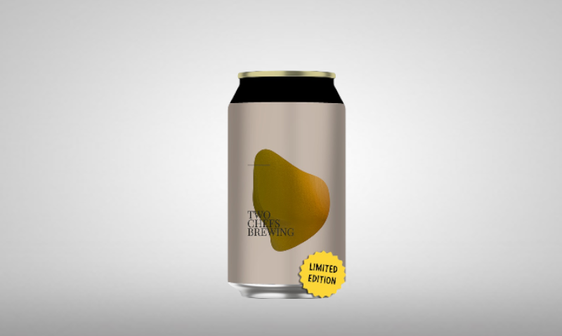 Two chefs brewing stout