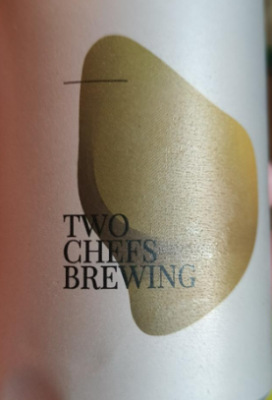 Two chefs brewing stout