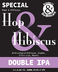 De Molen Hop Hibiscus Logo