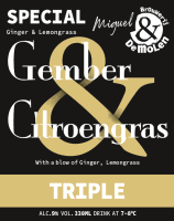 De Molen Gember Citroengras Logo