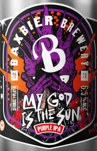 Baxbier My God Is the Sun logo