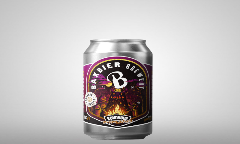 Baxbier Koudvuur Bourbon Infused
