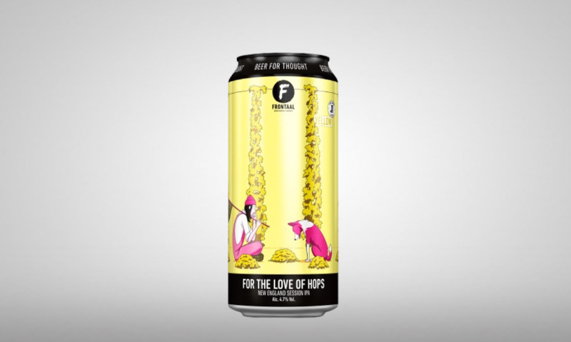 Frontaal For the Love of Hops Yellow