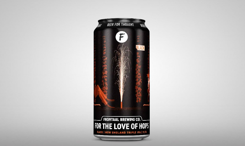  Frontaal For The Love Of Hops (Black)