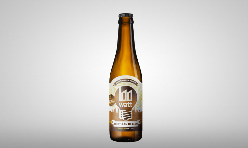 100 Watt Noot Aan De Man BA Bourbon Maple Syrup