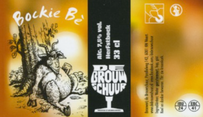 De Brouwschuur Bockie B Logo