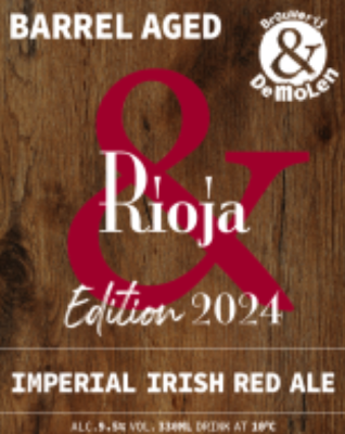 De Molen Rioja Edition 2024 Imperial Irish Red Ale Logo