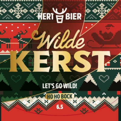Hert Bier Wilde Kerst logo
