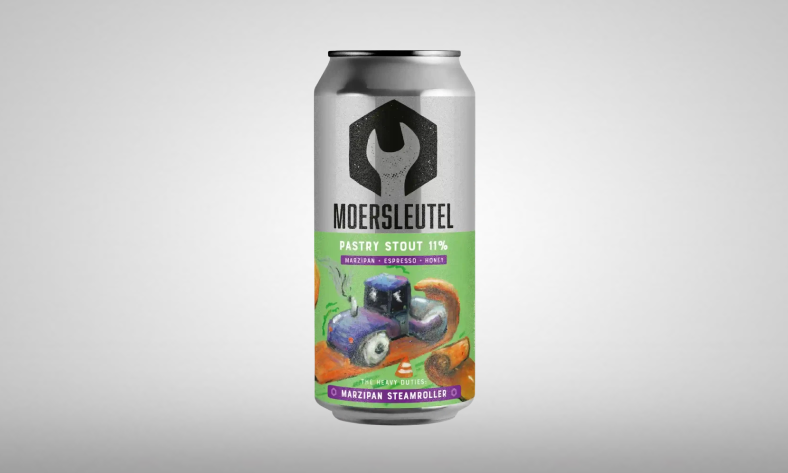 Moersleutel Marzipan Steamroller Blikje