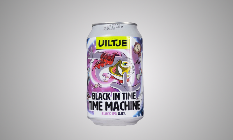 Uiltje Black In Time Time Machine bier