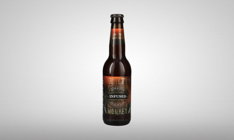 Guilty Monkey Liquor 43 Infused Flesje