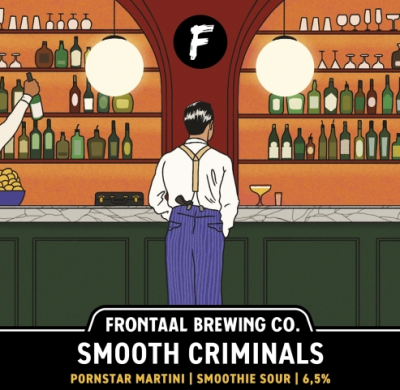 Frontaal Smooth Criminals Pornstar Martini Logo